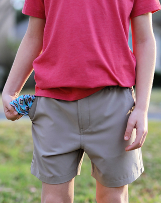 Youth Everyday Shorts Cobblestone Khaki