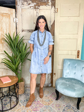 The Beau Denim Dress