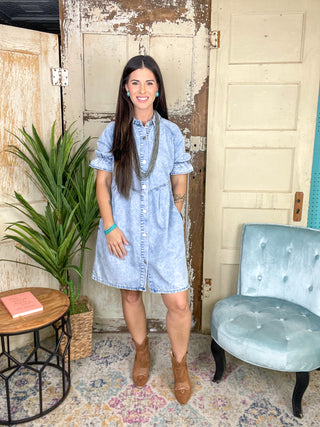 The Beau Denim Dress