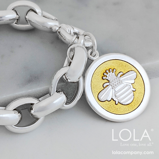Lola Rolo Medium Silver Bracelet