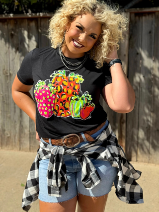 Callie's Neon Pumpkins Tee