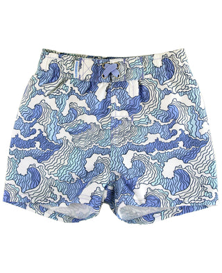 Ocean Camo Swim Trunks