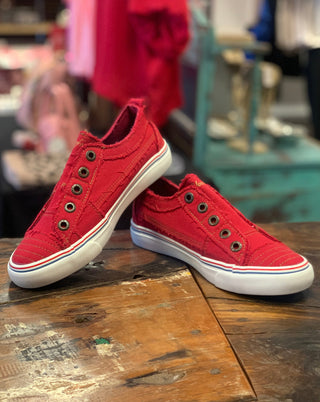Jester Red Smoked Twill Sneaker