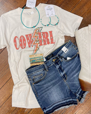 Bedazzled Cowgirl Tee